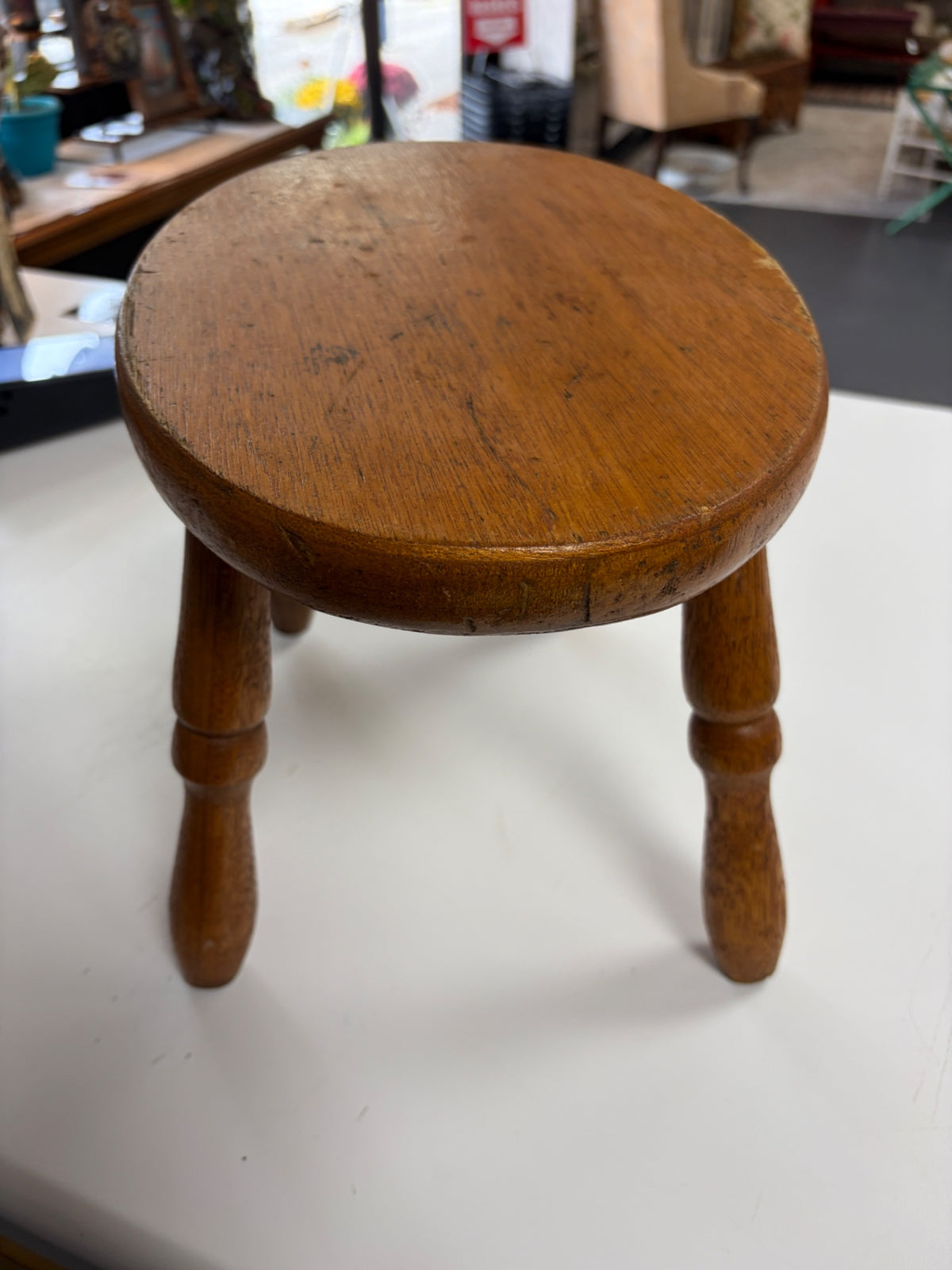 Vintage Wood Step Stool