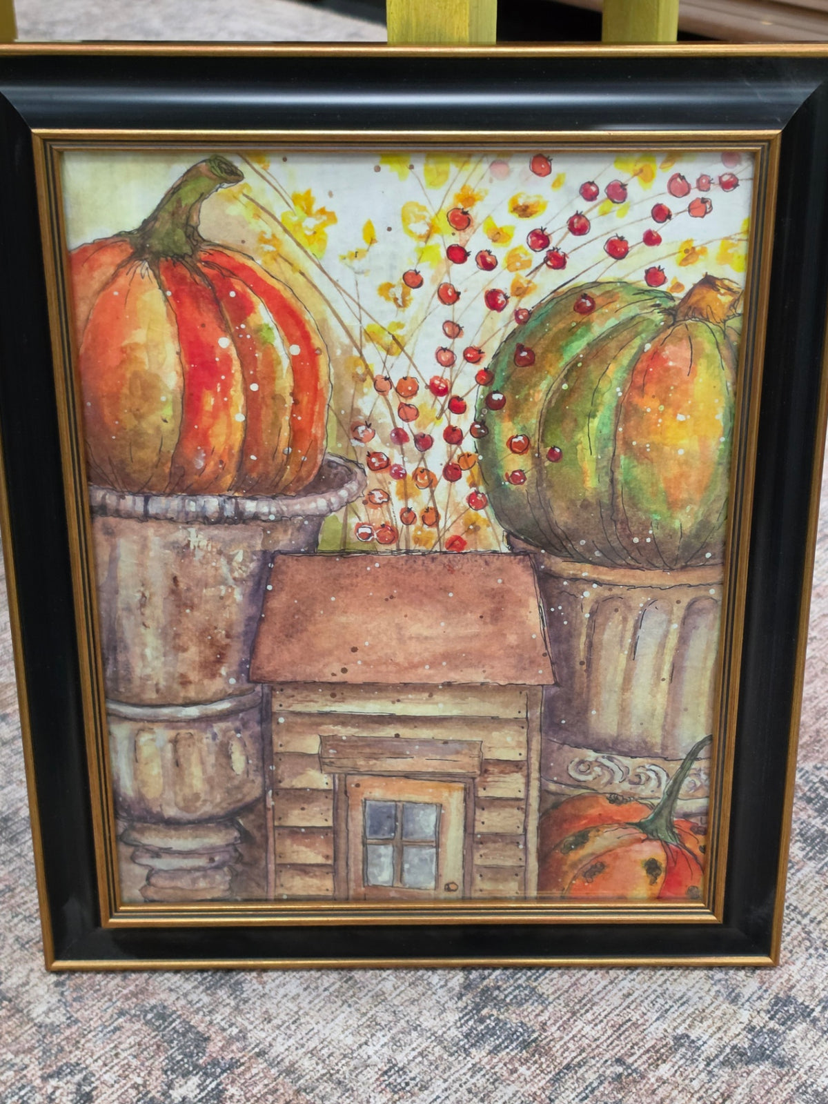 Fall framed print