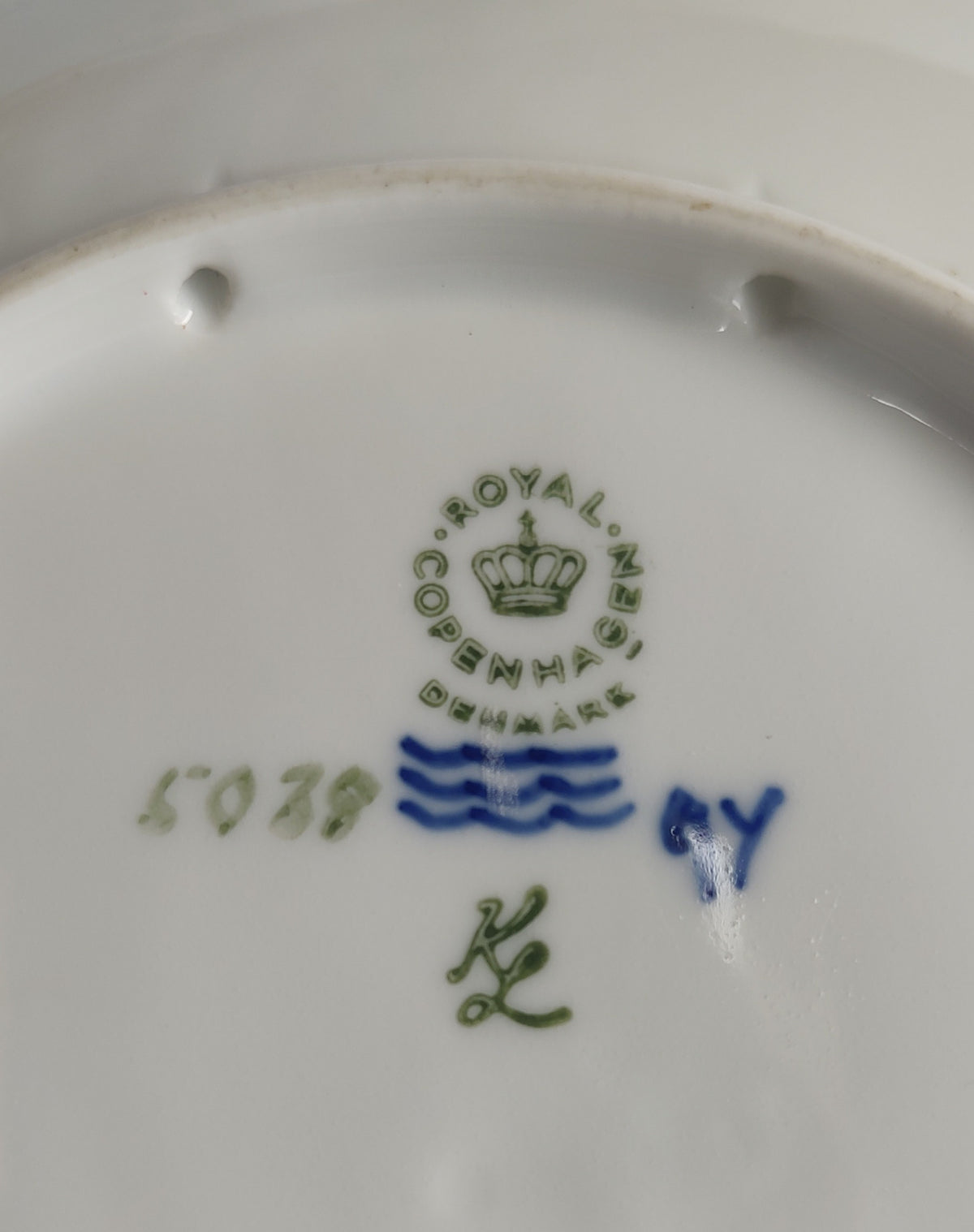 Royal Copenhagen King Frederik IX Memorial Plate 1947–1972