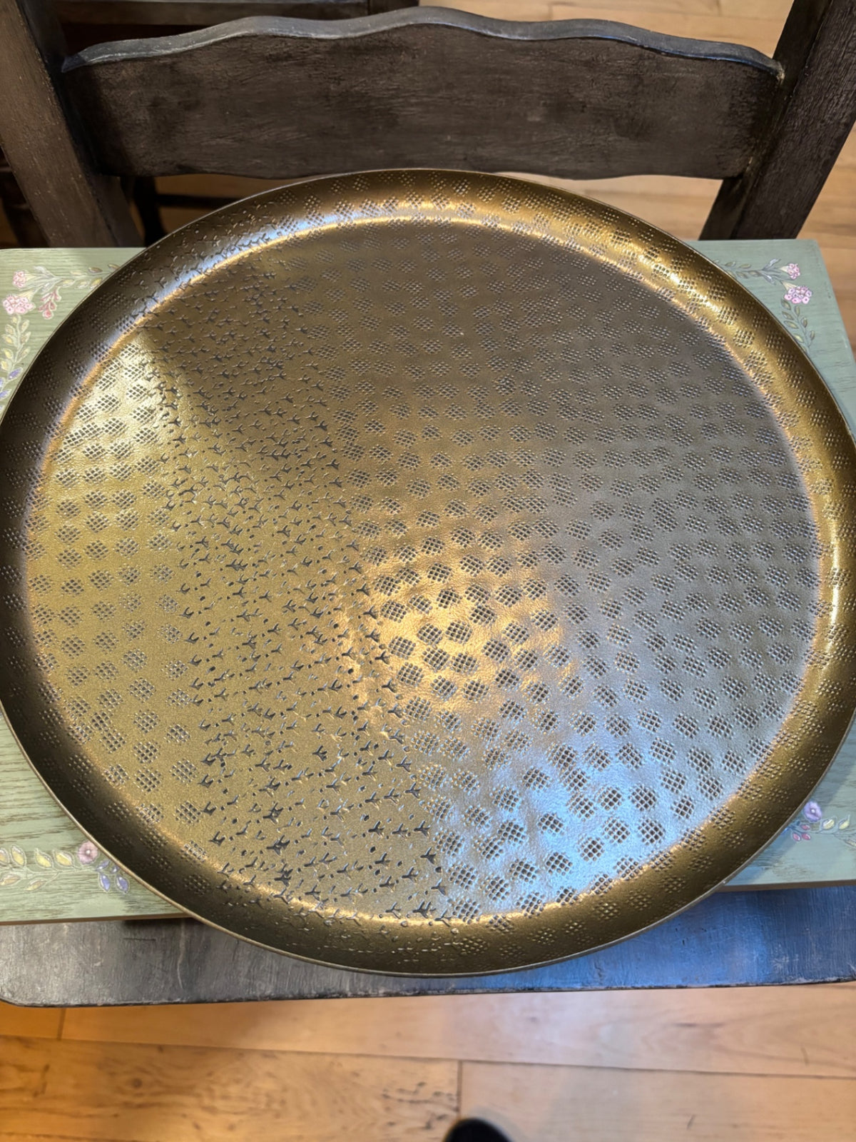 Metal tray