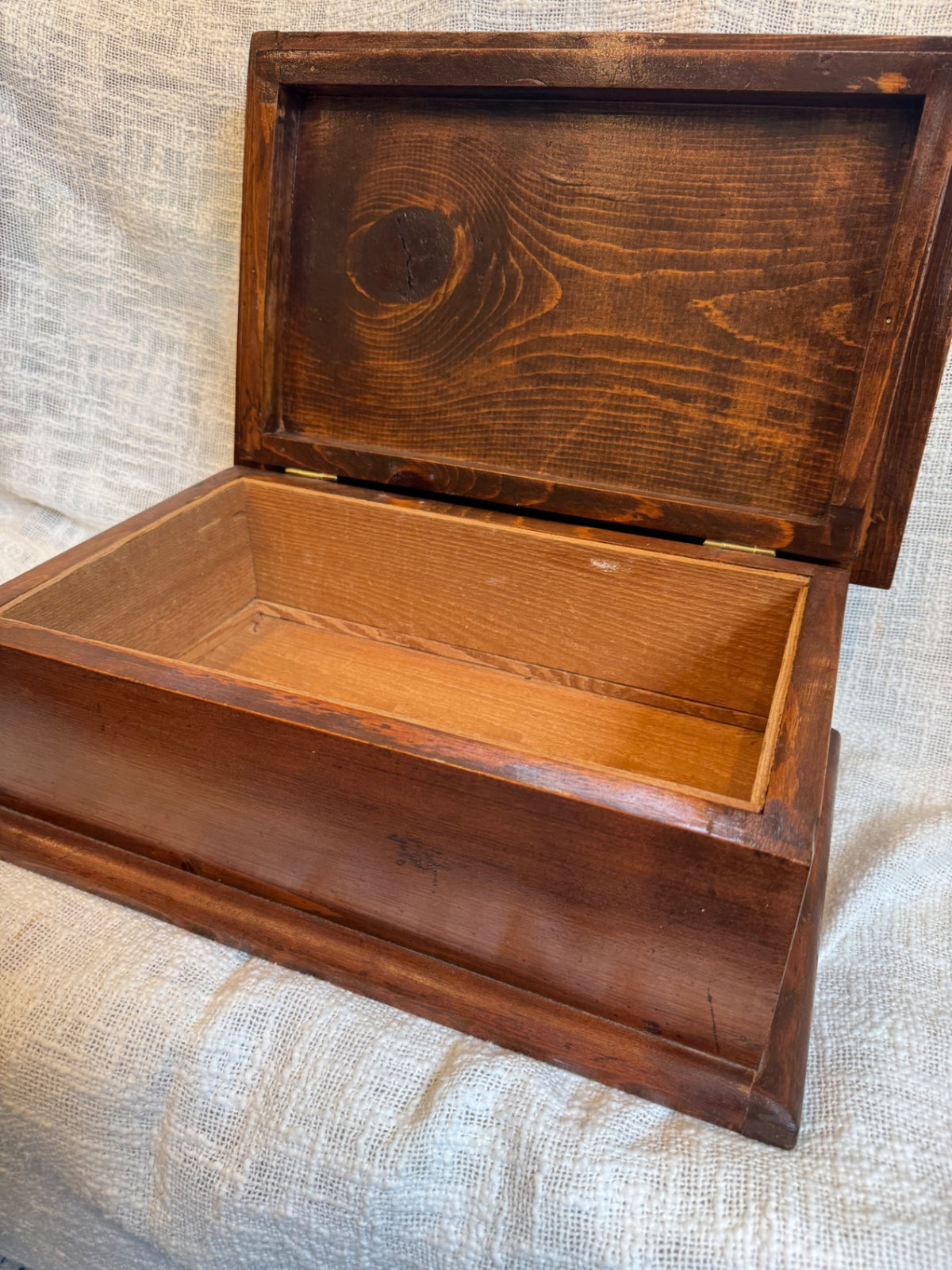 Big vintage handcrafted box