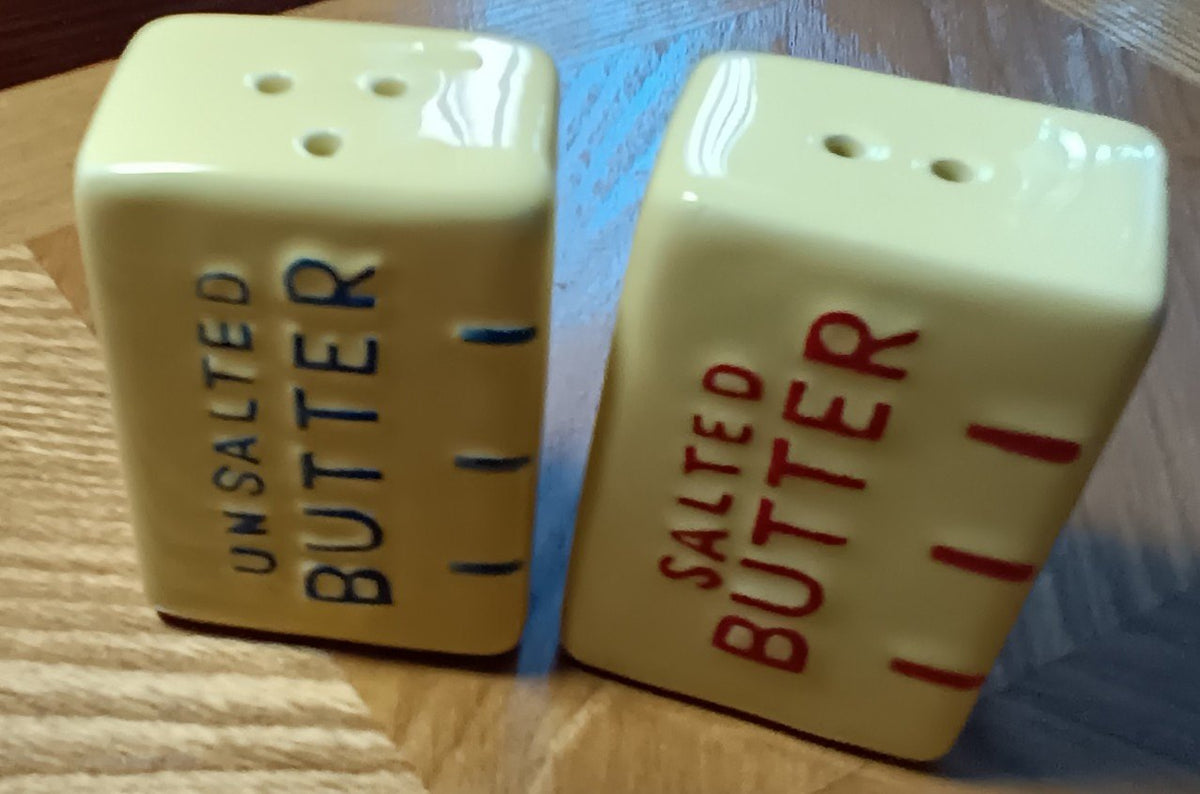 Butter Stick Salt & Pepper Set