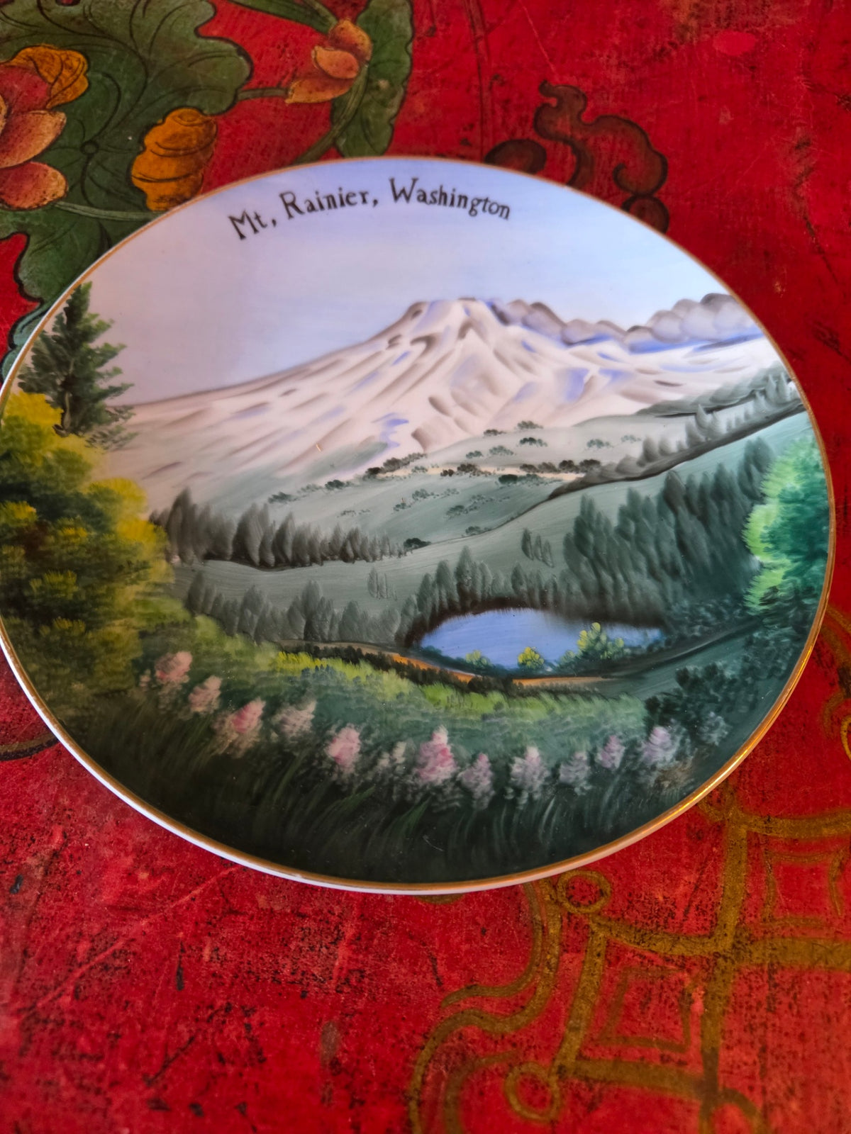 Mount rainier plate