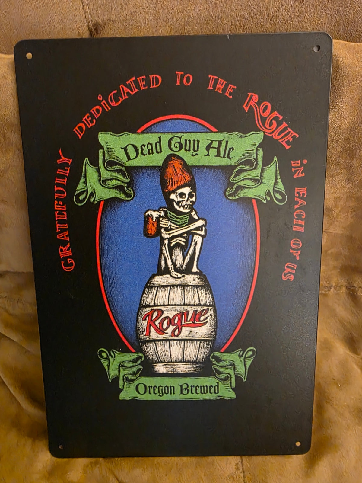DEAD GUY ALE SIGN.
