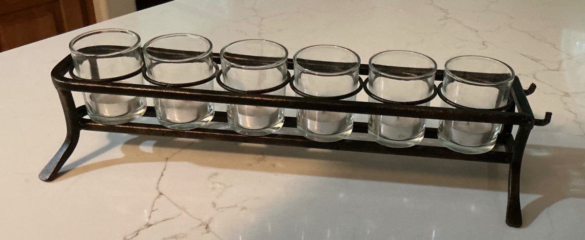 Iron Votive Centerpiece