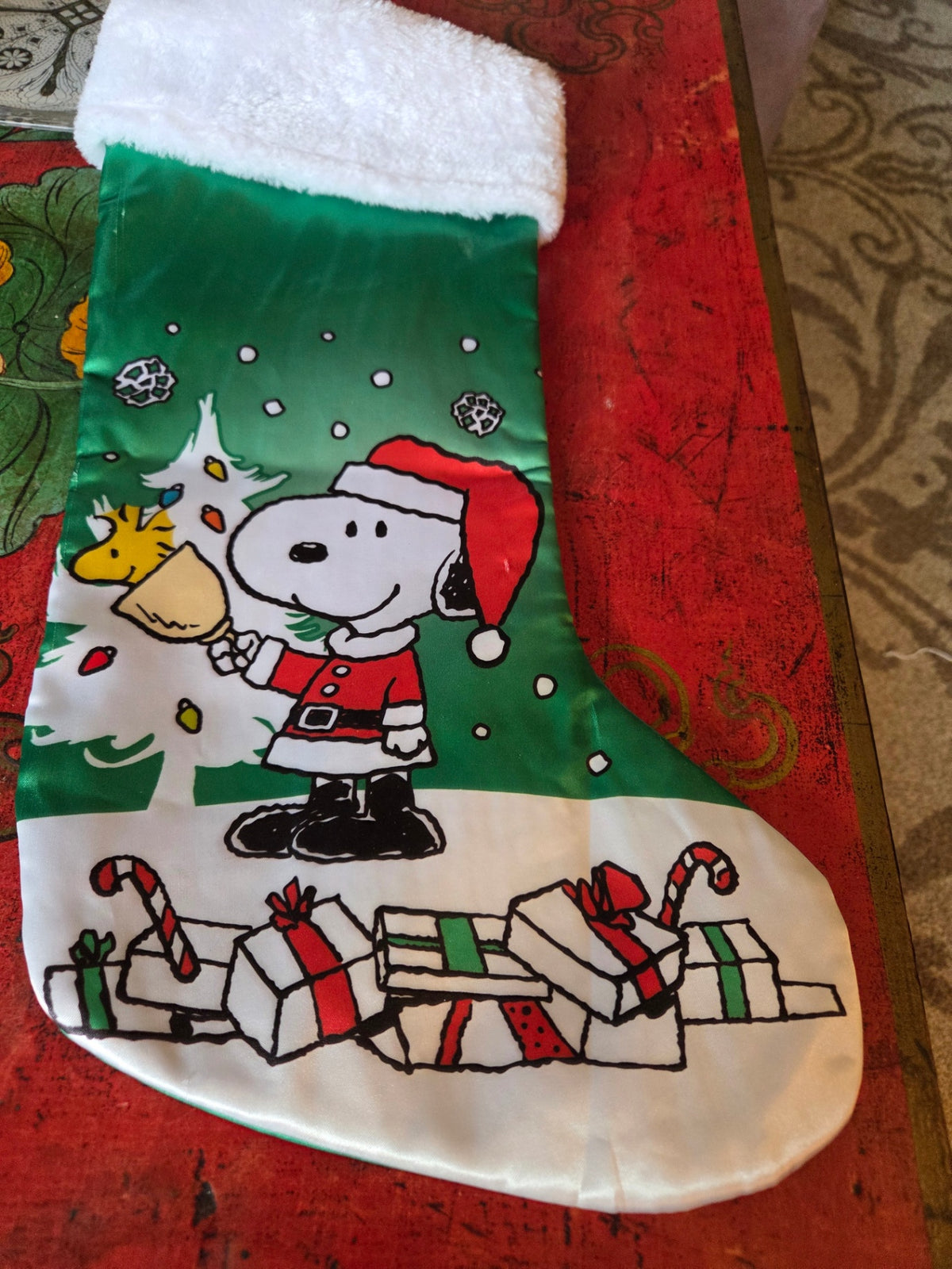 Snoopy stocking