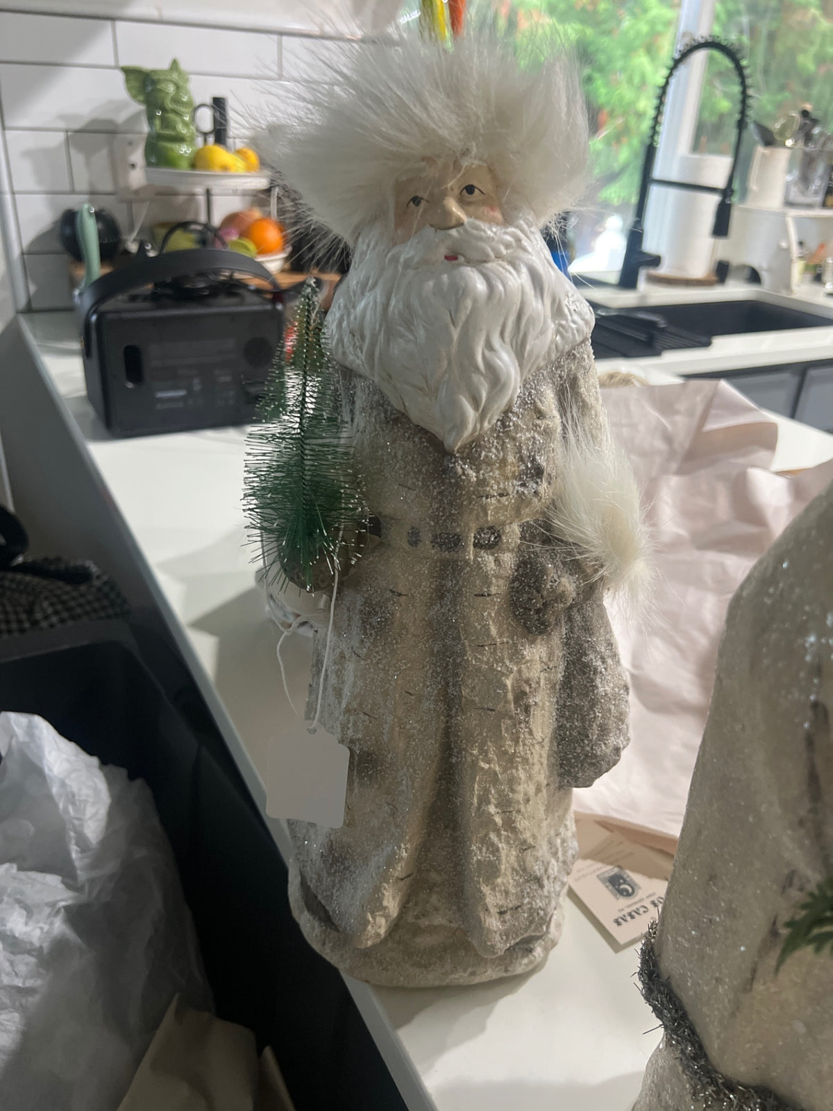 Santa with Tree