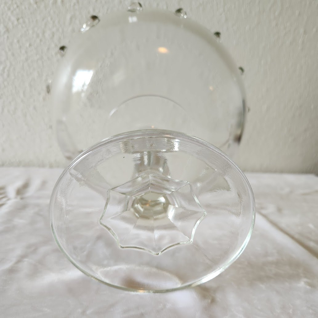 Indiana Glass Teardrop Pedestal Compote