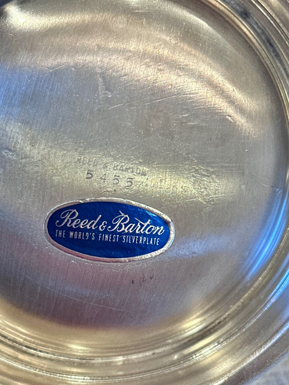 Reed and Barton Silver-plate water pitcher