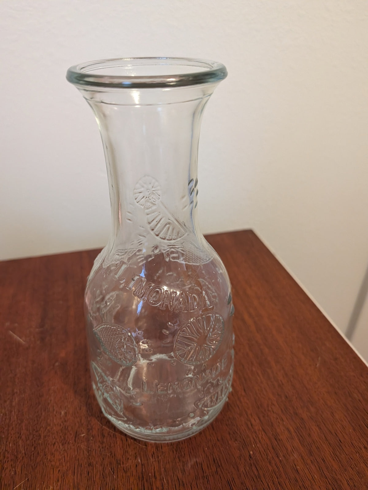 Vintage Clear Lemonade Carafe