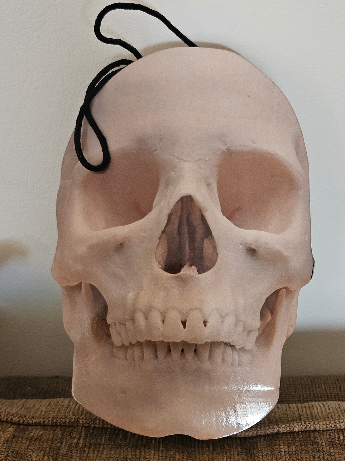 Vint Trick or treat skull bag