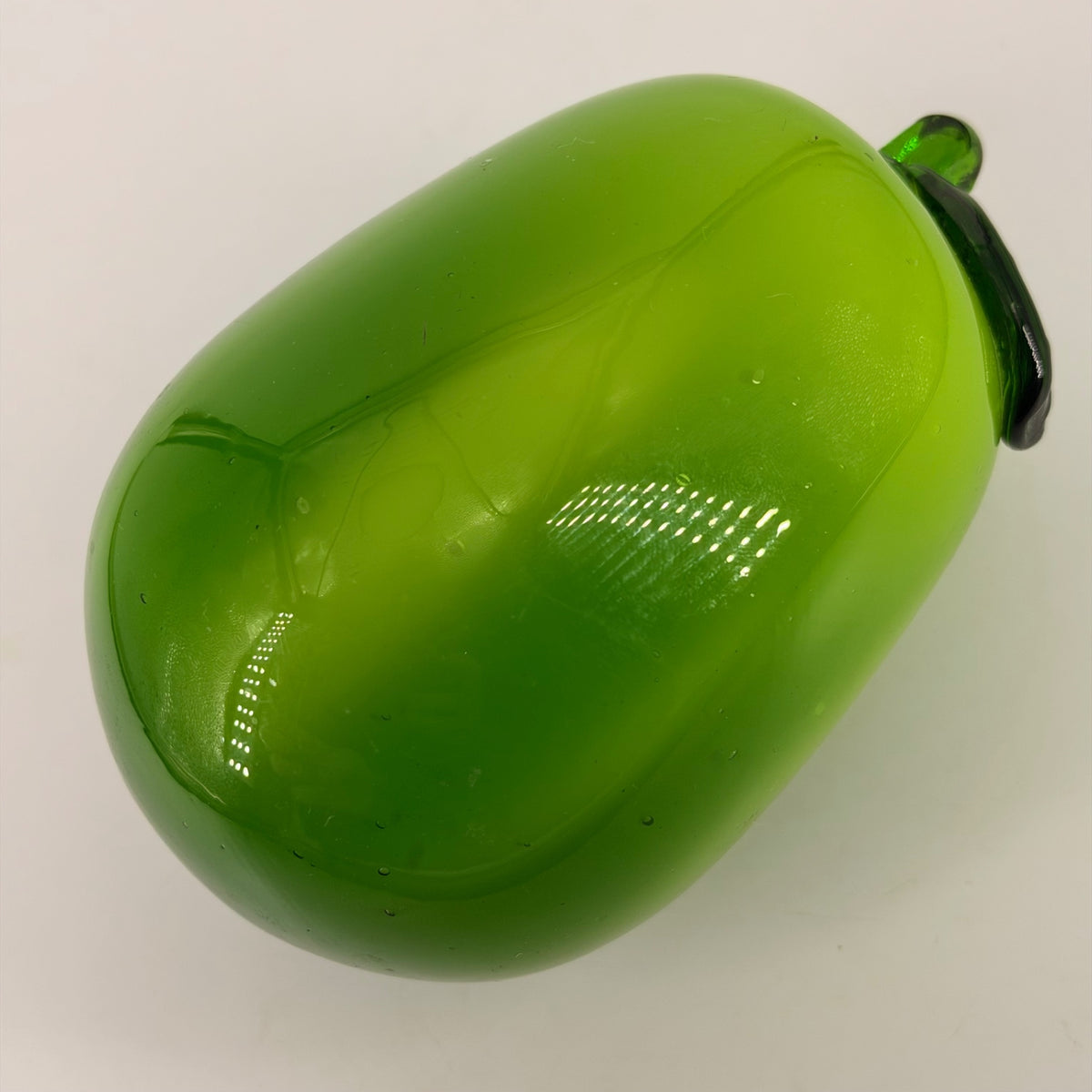 Handblown glass pear fruit