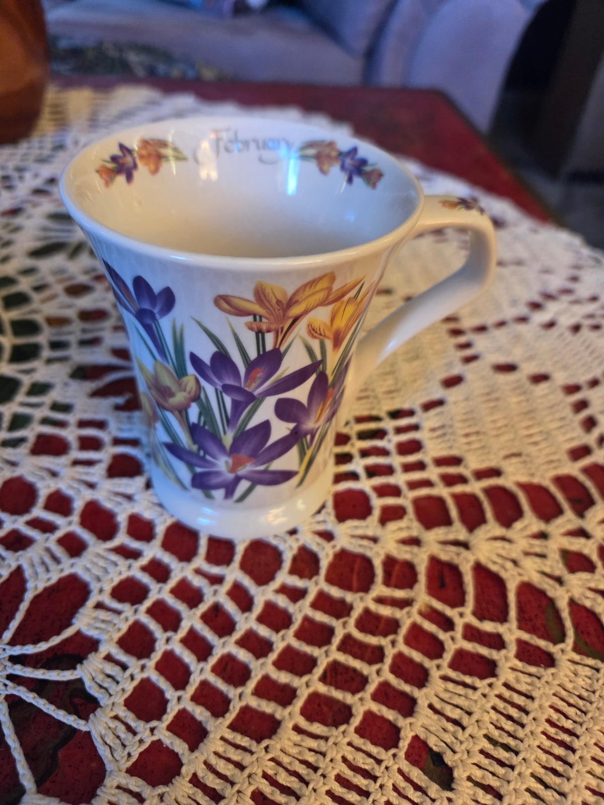 England iris mug february