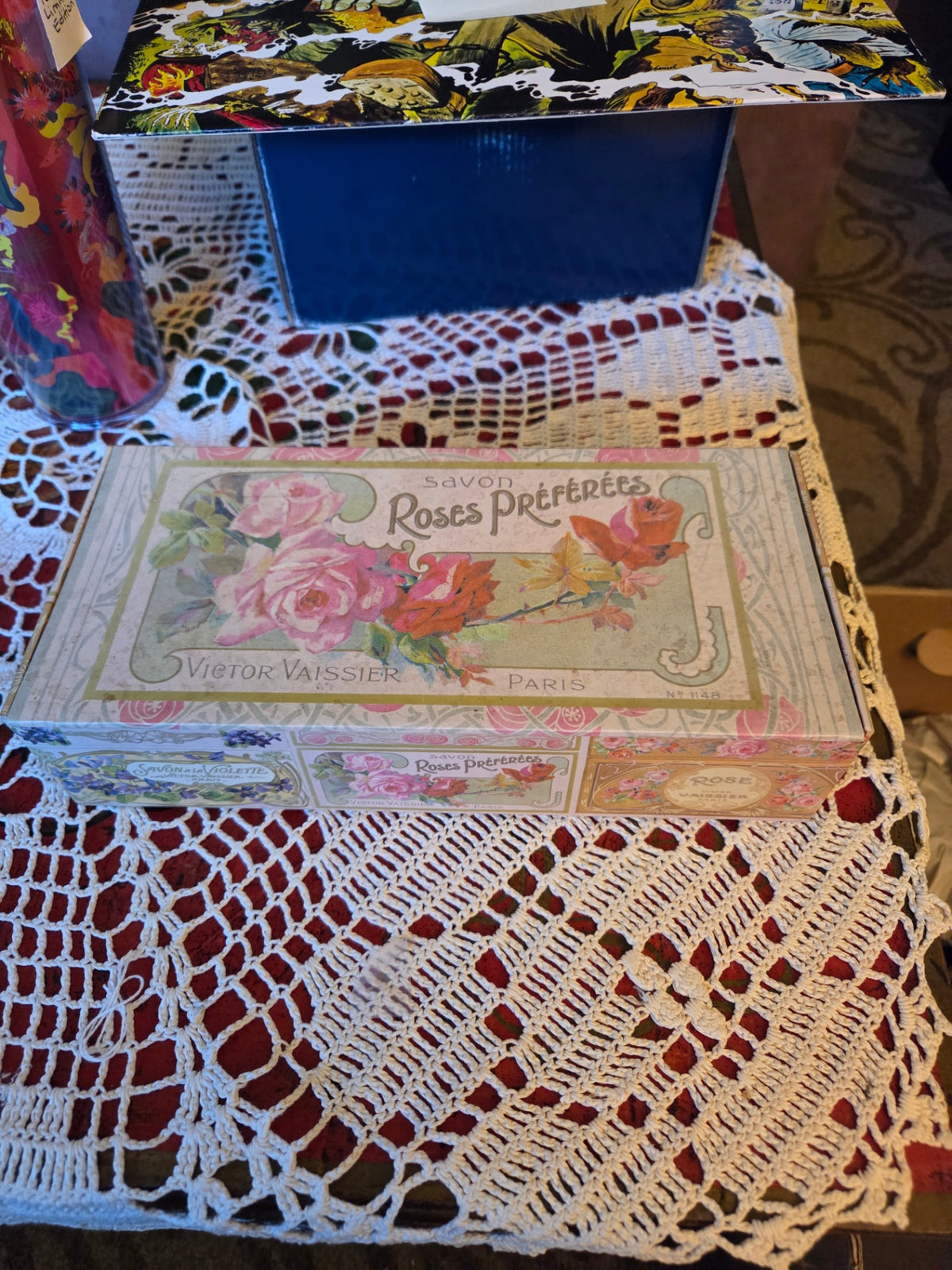 French stationery roses paris