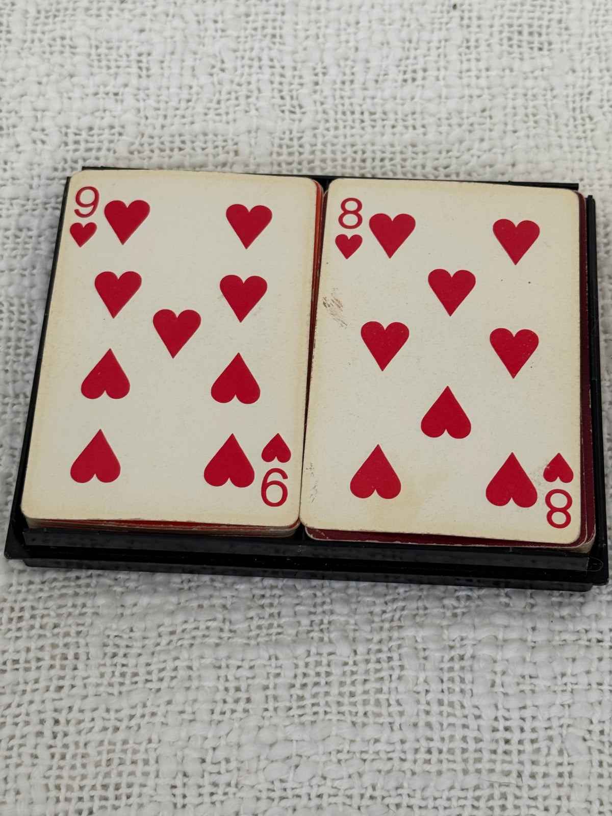 Vintage double deck playing cards