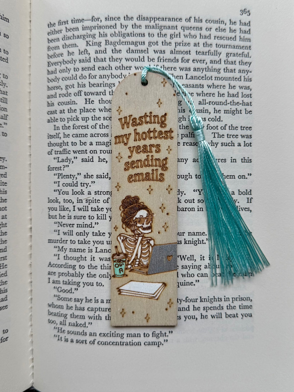 Wooden Bookmark - Hottest Years