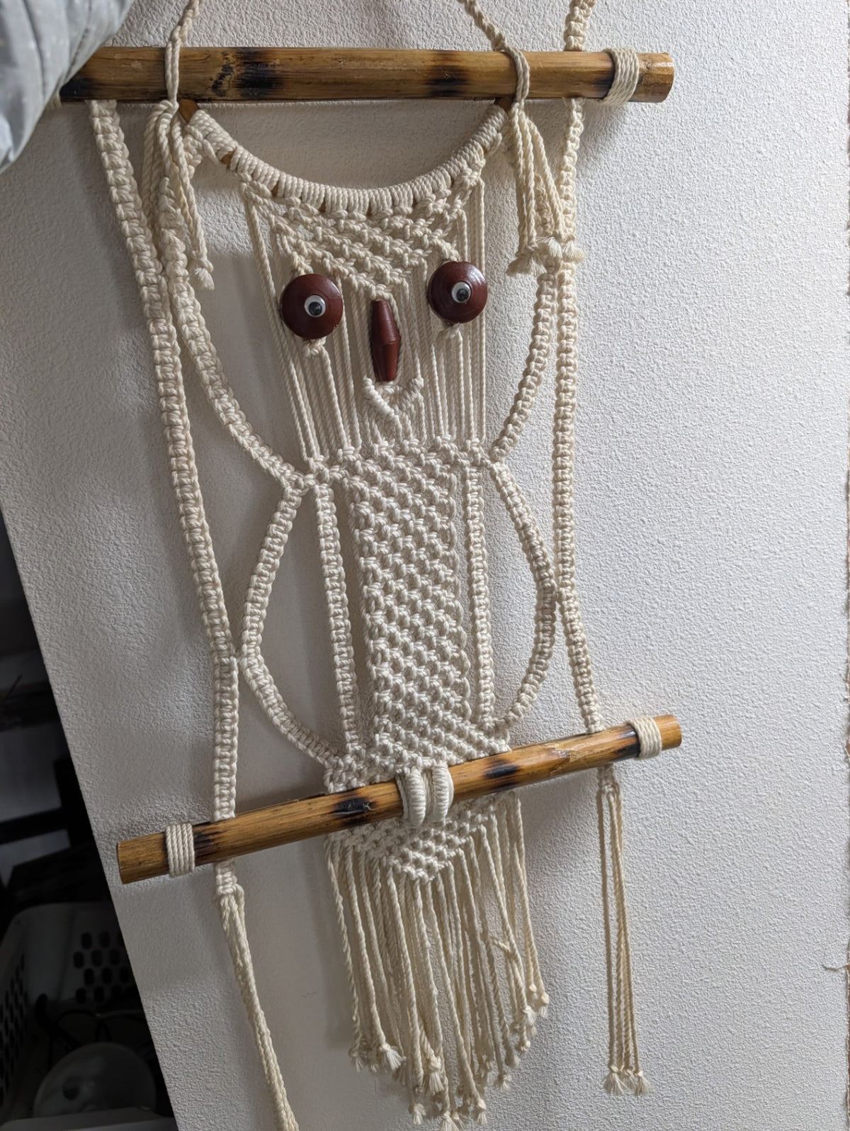 Vintage Macrame Wall Hanging