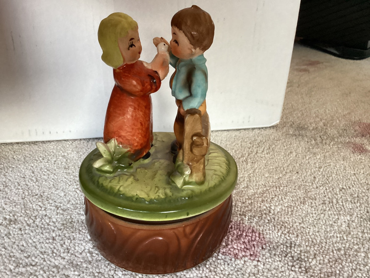 6 INCH MUSIC BOX MADE IN JAPAN “SOMEWHERE MY LOVE “