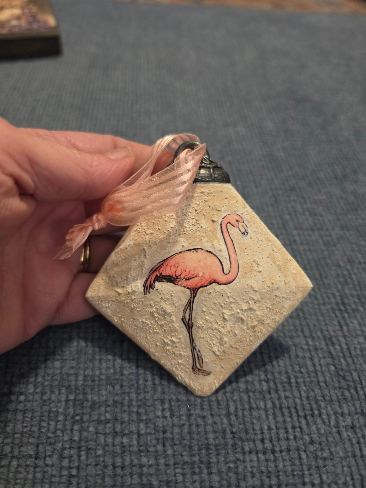 Flamingo ornament