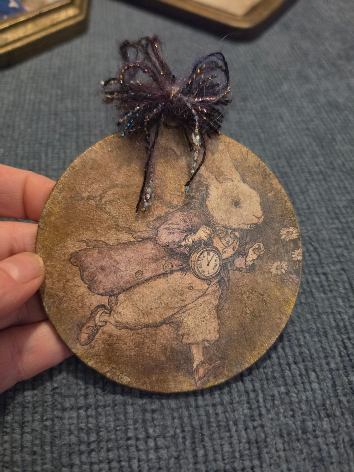 White Rabbit ornament