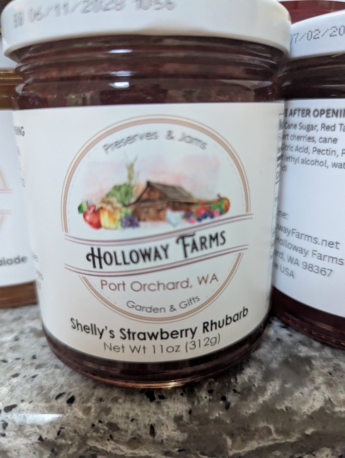 Local strawberry jam