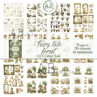 Fairy Tale Forest Cut & Collage Book