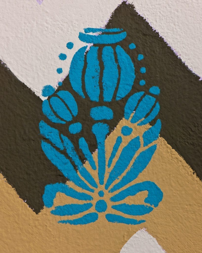Annie Sloan Poppy Pod Stencil