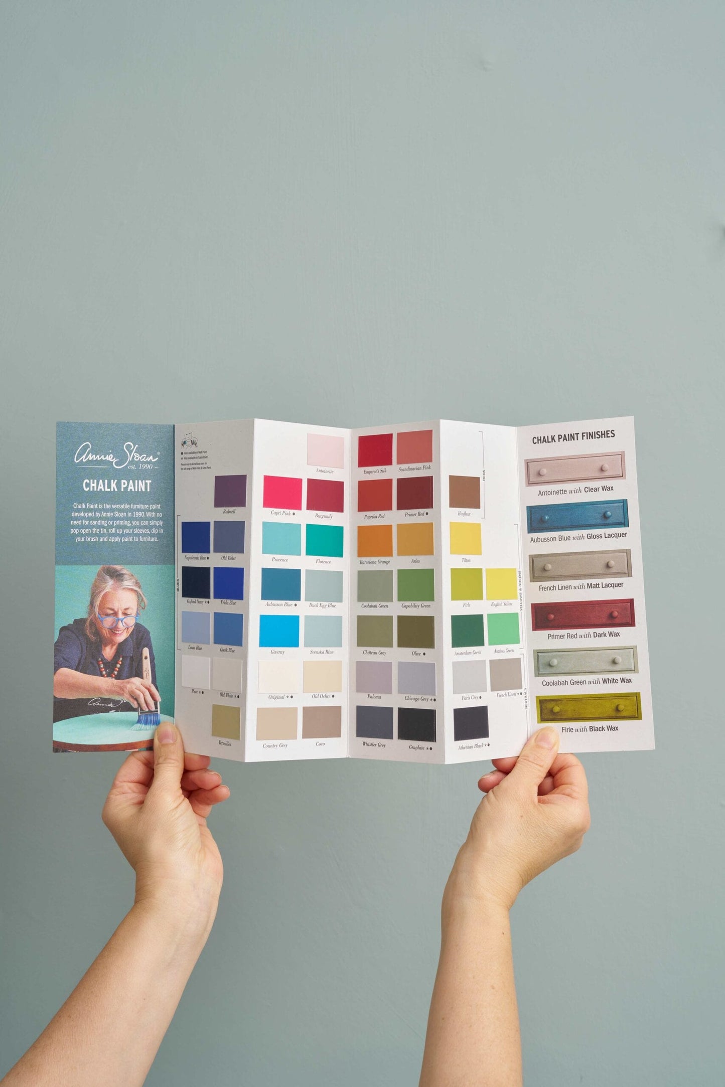 Annie Sloan Chalk Paint Colour Card