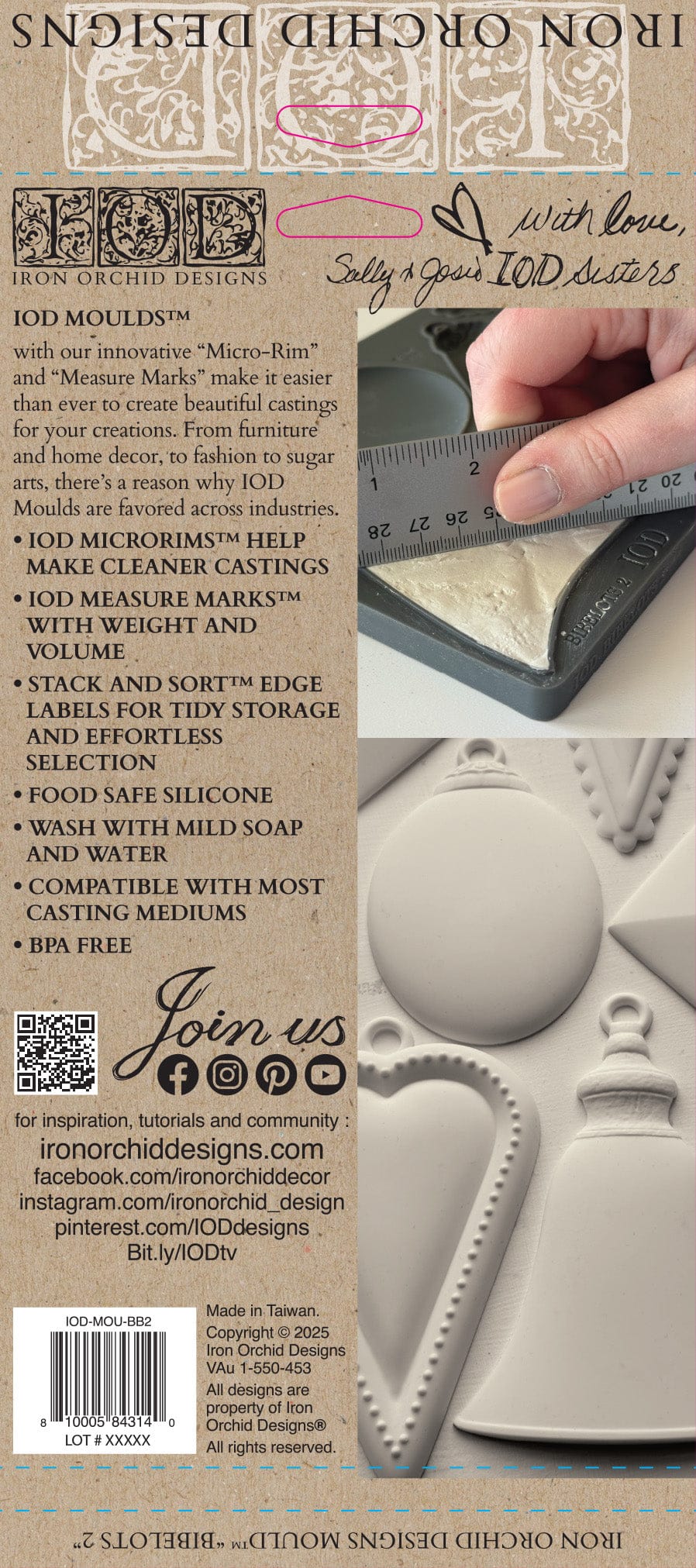 IOD Molding Materials Bibelots 2 IOD Mould