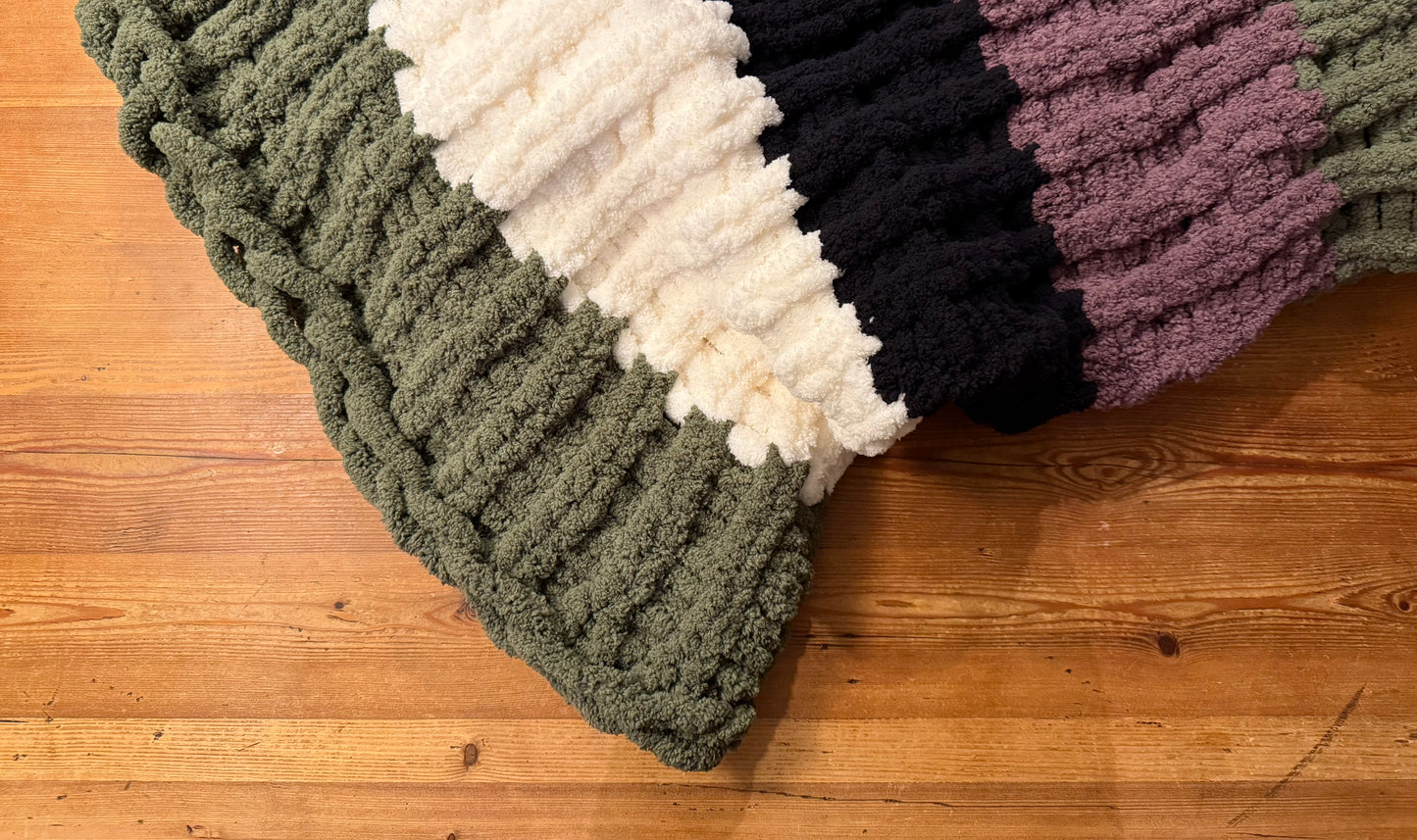Chunky Knit Blanket Workshop - 1/28