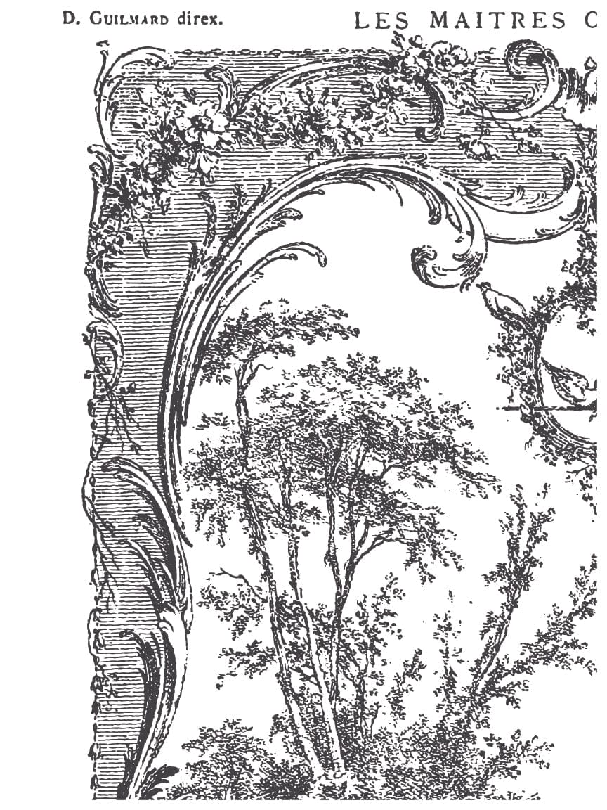 La Chasse IOD Paint Inlay 12x16 (8 Sheets)