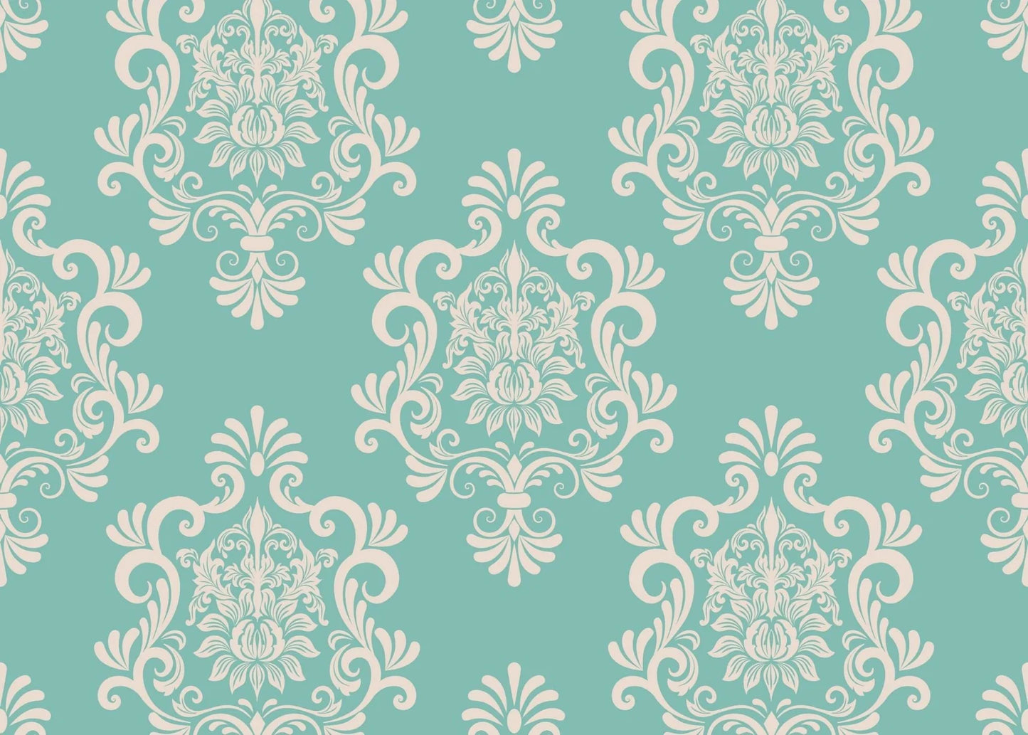 Damask - Set of 3 Repeat 11" x 11" Decoupage Papers - Three Yellow Goats