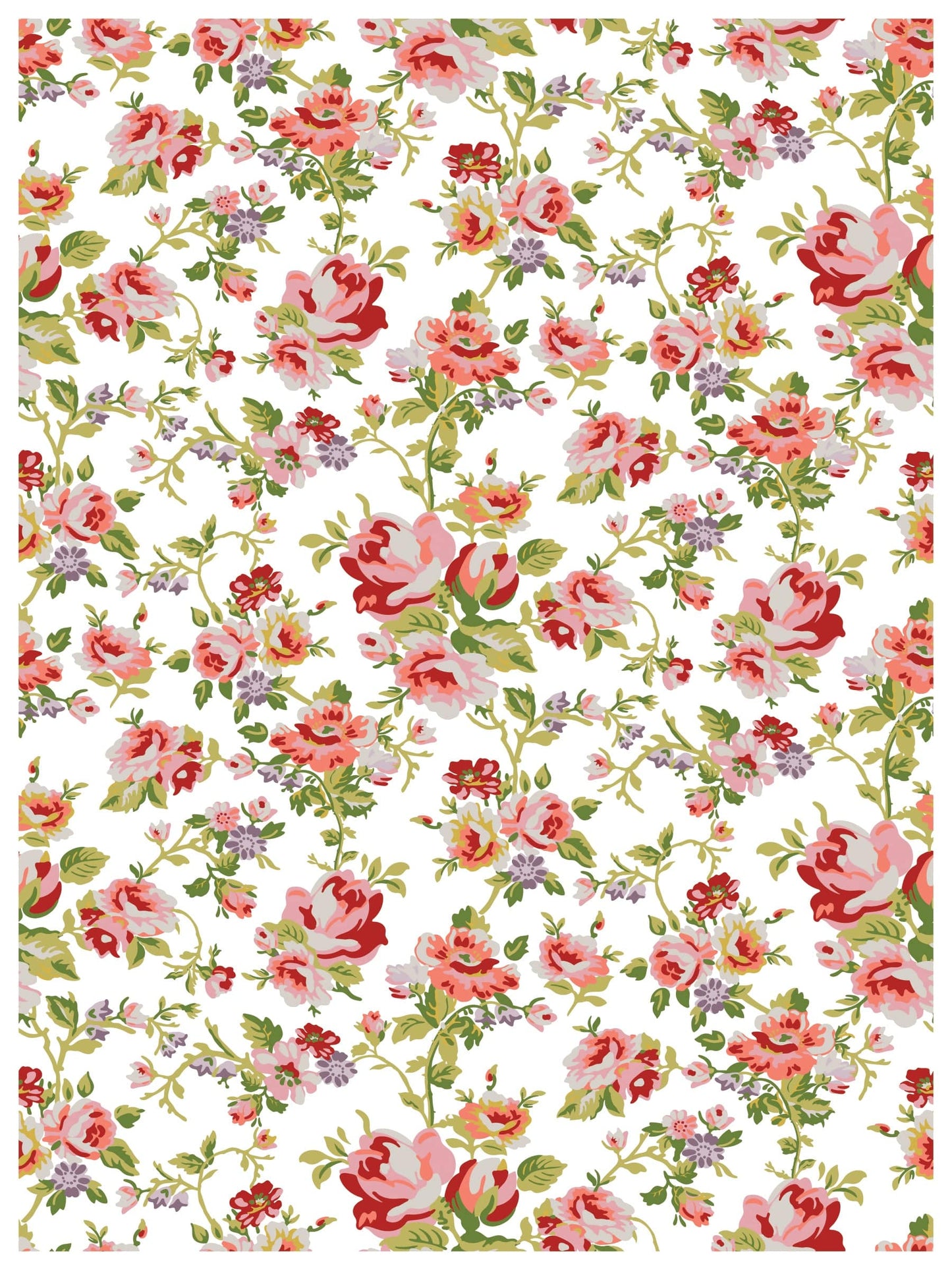 Ditsy Blooms IOD Paint Inlay 12x16 (8 Sheets)