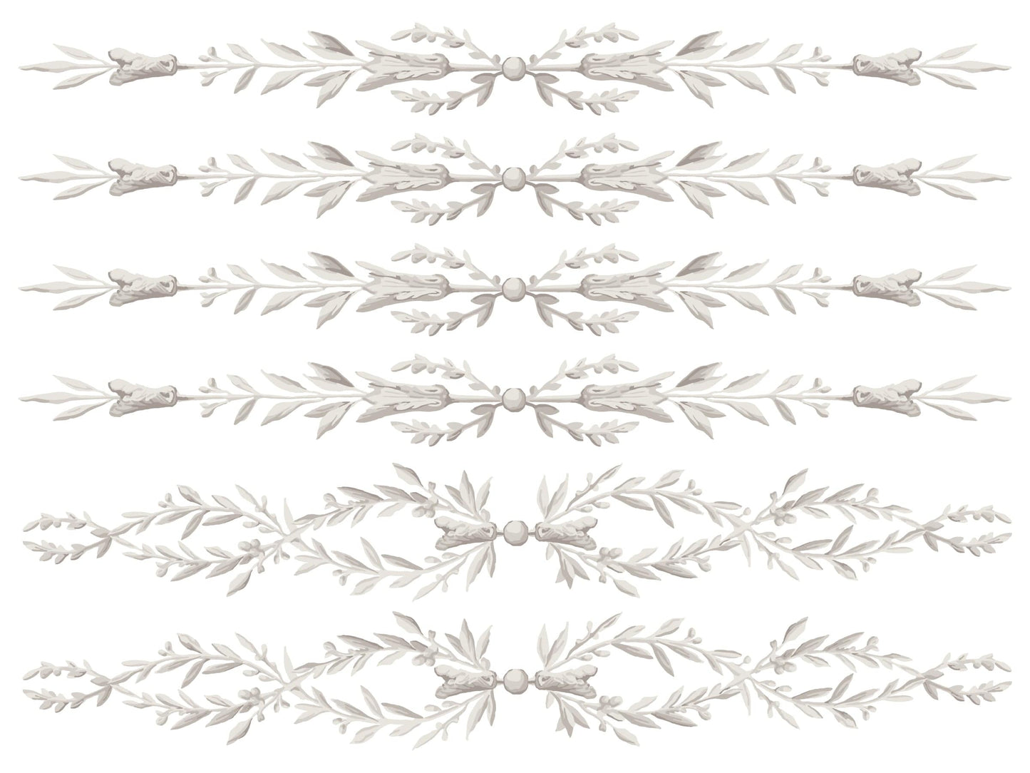 Trompe L'Oeil Laurel IOD Paint Inlay 12x16 (4 Sheets)
