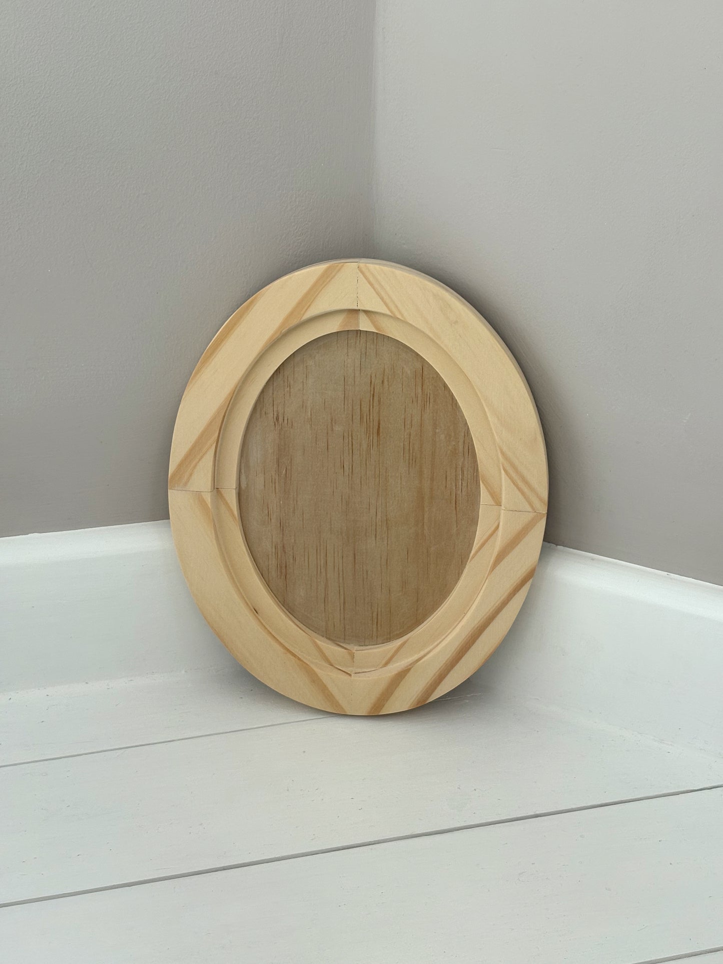 Small Oval Wood Gallery Blank 8x10
