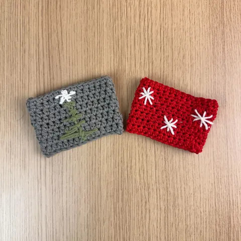 Embroidered Cup Cozies Workshop - November 22, 2026