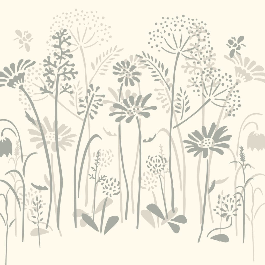 Annie Sloan Meadow Flowers Stencil