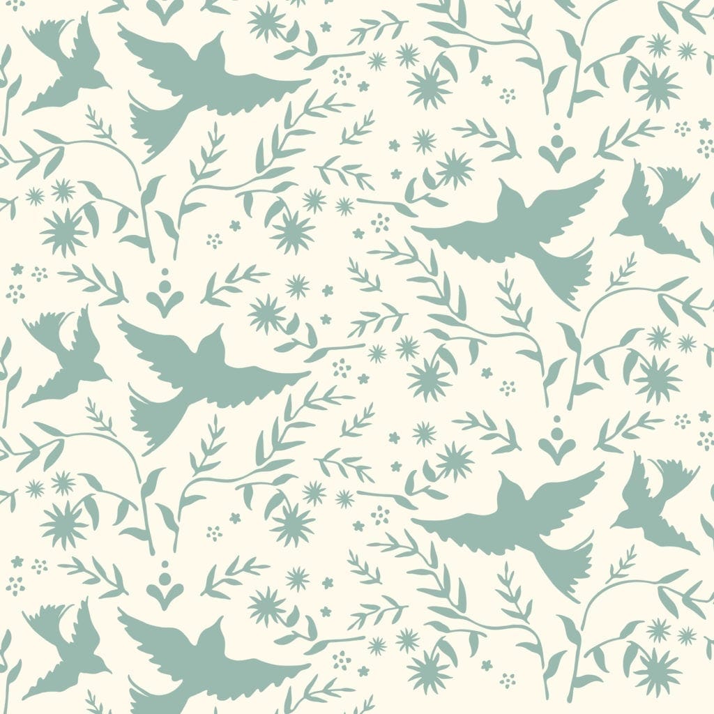 Annie Sloan Mexican Birds Stencil