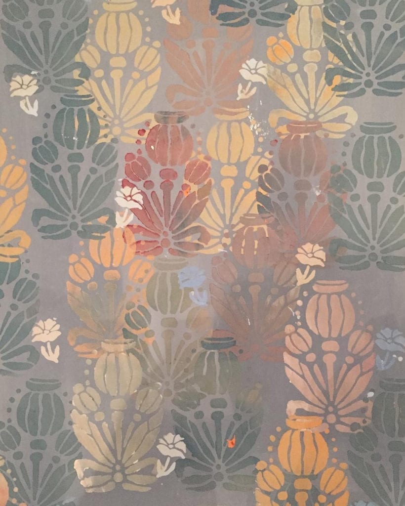 Annie Sloan Poppy Pod Stencil