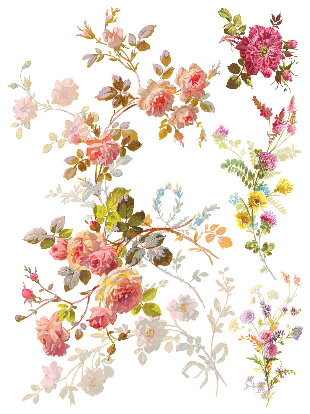 Saint Germain IOD Transfer 12x16 Pad (8 sheets)