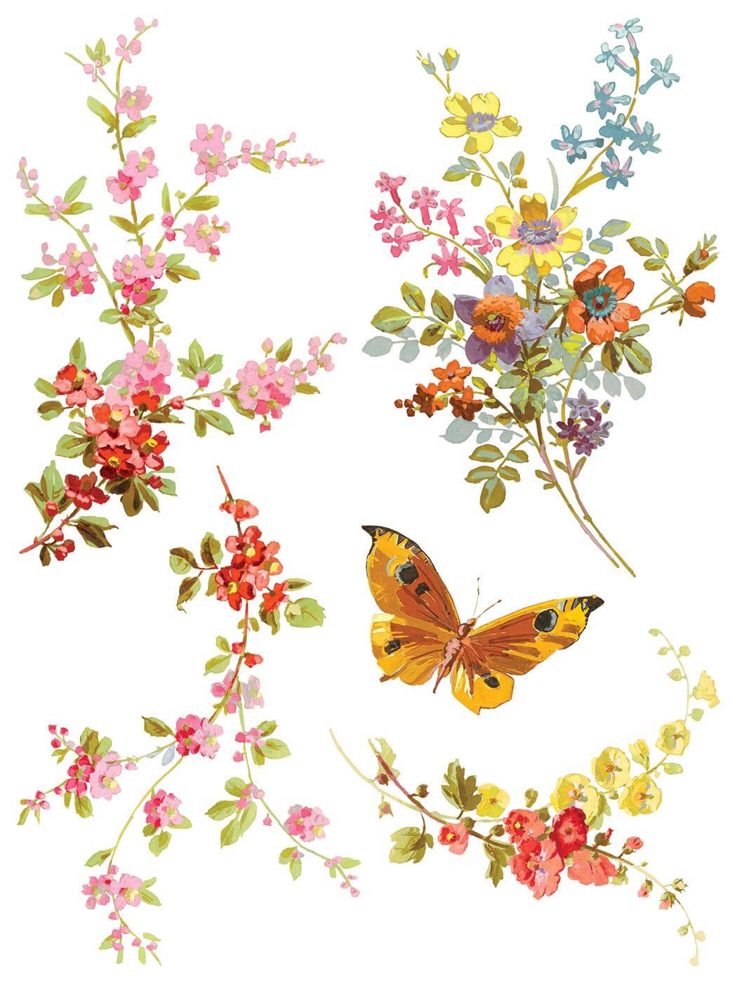 Saint Germain IOD Transfer 12x16 Pad (8 sheets)