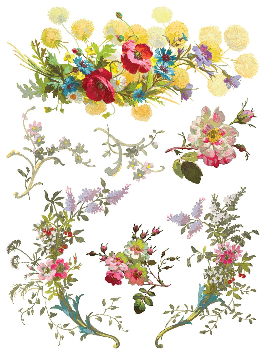 Saint Germain IOD Transfer 12x16 Pad (8 sheets)