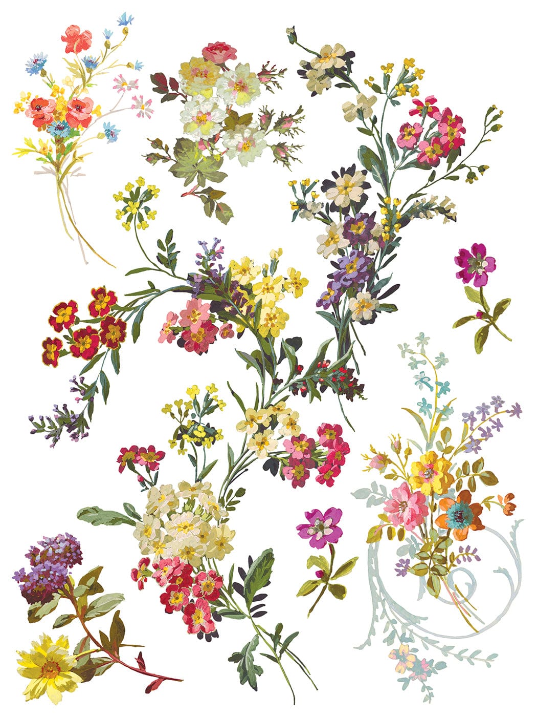 Saint Germain IOD Transfer 12x16 Pad (8 sheets)