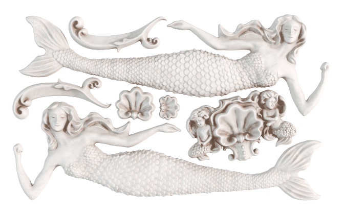 Sea Sisters IOD Mould
