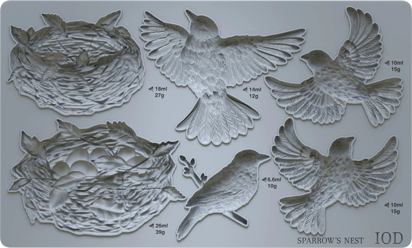 Sparrows Nest IOD Mould
