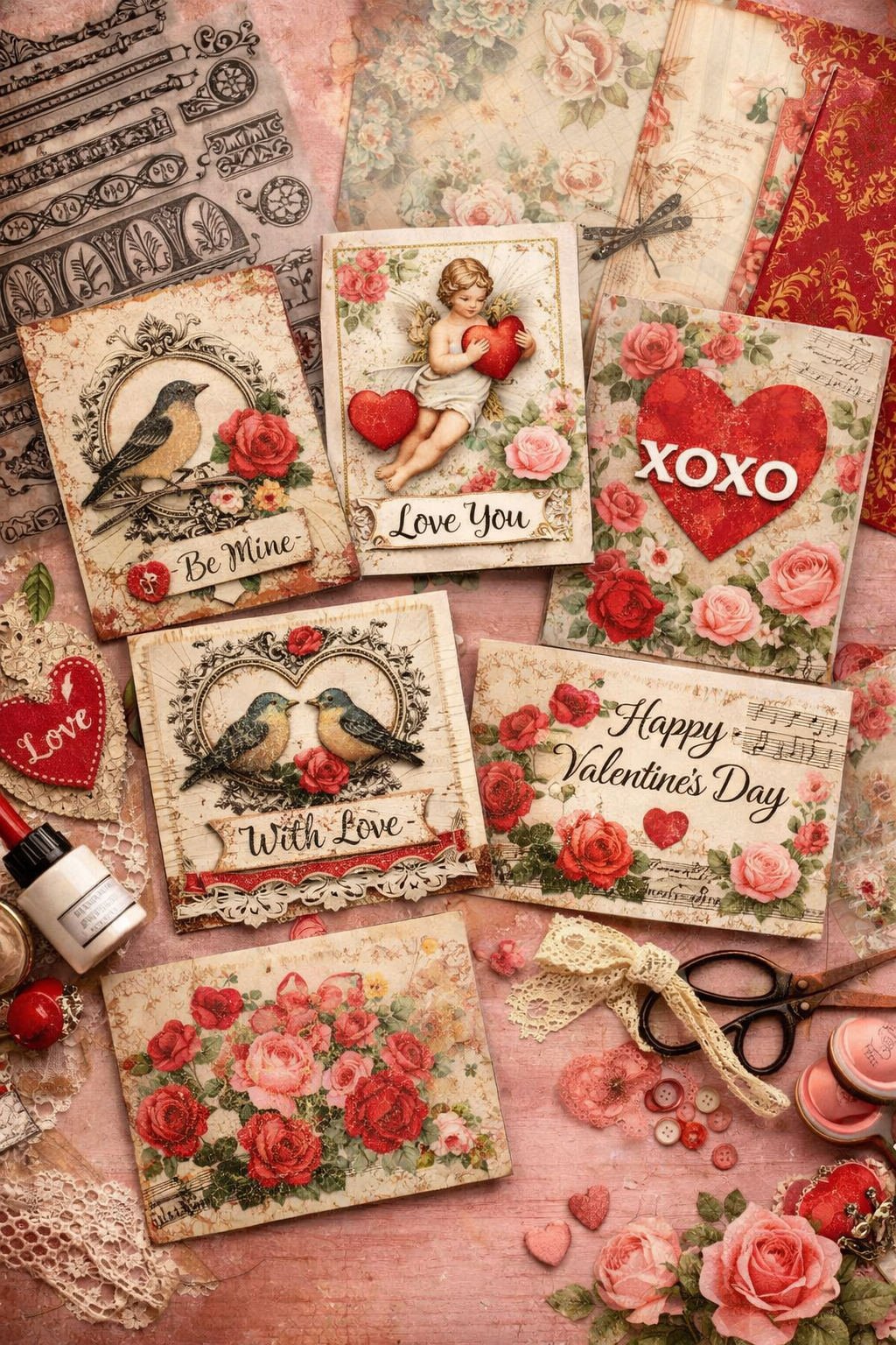 Make your own Valentine's Day Cards - ALL DAY - 1/31