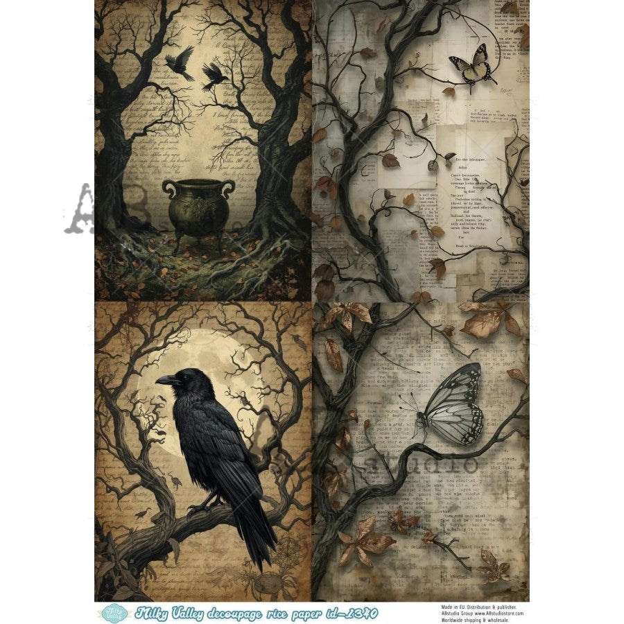 A4 Ravens, Roots & Wings (Milky Valley ID-1340)