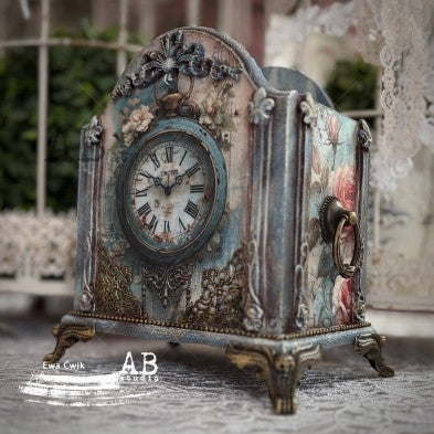 A4 Antique Comforts Decoupage Rice Paper (Le Petit Paris no 472)