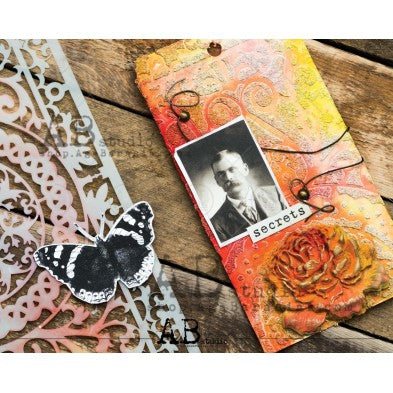 Baroque Medallion Panel - 6x9.5 Stencil - ID-148