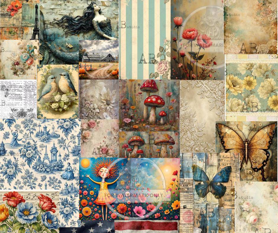Decoupage Paper